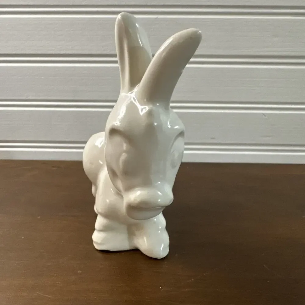 McCoy Donkey / Burro Planter Vintage 1940-1950s Art Deco Pottery